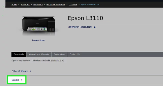 install epson xp 410 printer without cd